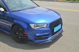 Lèvre de pare-chocs avant en fibre de carbone S3, séparateur de pare-chocs, spoiler de menton pour <span class=keywords><strong>Audi</strong></span> <span class=keywords><strong>A3</strong></span> <span class=keywords><strong>Sline</strong></span> S3 2014 2015 <span class=keywords><strong>2016</strong></span> pré-lifting - Product Image 4
