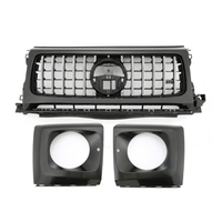 Calandre avant style G63 pour Mercedes-Benz Classe G W465 2025+ Noir Chromé Argenté – Pièces de Remplacement et de Modification Extérieures Auto