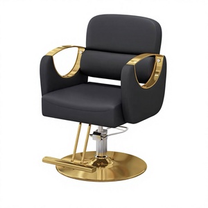 High Quality Adjustable Direct Commercial Furniture Leather Beauty Makeup Hair Dressing Hair Cut Styling Salon Barber Chair - Product Image 1