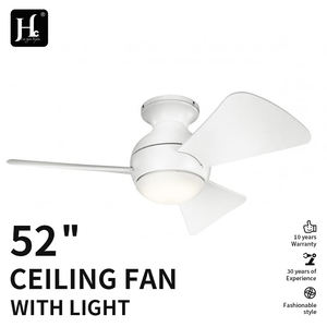 Ventilador de Techo LED Moderno e Inteligente de 42 Pulgadas con 3 Aspas, Motor DC Blanco, Control Remoto, 6 Velocidades, Funcionamiento Silencioso, Regulable, Perfil Bajo - Product Image 5