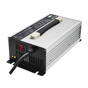 12V 100A 24V 36V 48V 60V 72V Solar Car Automatic Household Charger Lithium Ion Lead Acid Battery Charger