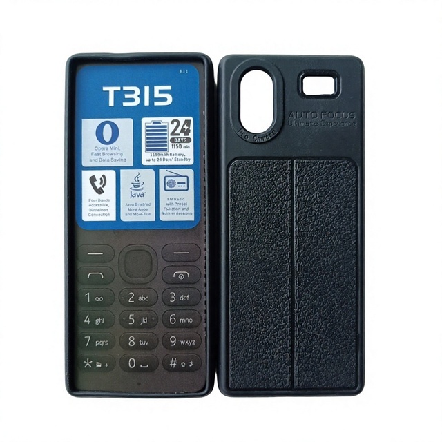 T315 Autofocus Mobile Phone Case African Design TPU+PC/Silicone Material Heat Dissipation Shockproof Features for Phone Users