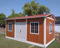 Mini projets d'appartements de villas de meubles modernes Villas modulaires pré-fabriquées personnalisées pour petites maisons