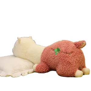 Niños regalos de cumpleaños multi tipo encantador 28cm alpaca blanca llama felpa alpaca almohada de felpa