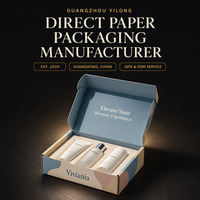 Boîtes cadeaux personnalisées pour soins de la peau avec insert, finition mate, emballage cosmétique écologique, vente en gros avec logo imprimé