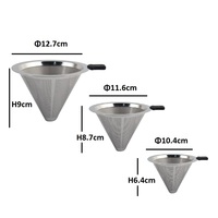 Filtre à café professionnel en acier inoxydable sans papier, accessoires pour expresso, filtre à café
