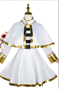 Disfraz de Cosplay del Personaje de Anime Frieren, Disfraz de Elfo de Frieren's Journey, Disfraz de Halloween para Adultos, Capa, <span class=keywords><strong>Peluca</strong></span> - Product Image 6