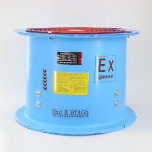 Ventilador Axial Antiexplosión Fbt35 11, 380v, Material FRP, Color Azul, para Ventilación - Product Image 1