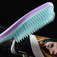 Cepillo Desenredante para Cabello con Mango de Plástico ABS y Logotipo Personalizado, Antiestático, de Alta Calidad, para Masaje Capilar