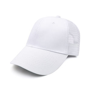 หมวกเบสบอลผู้ชาย 6 แผง สีดำสองสี ปักโลโก้ตามสั่ง รูระบายอากาศแบบเลเซอร์ แห้งเร็ว กันน้ำ หมวกทรงสปอร์ต - Product Image 2