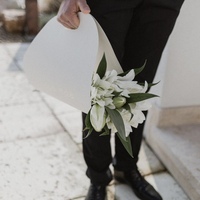 Sac de transport de bouquet de fleurs personnalisé avec logo, sac d'emballage de bouquet de fleurs imperméable, boîtes de roses, emballage de fleurs