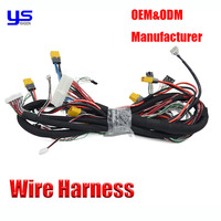 Arnés de cableado profesional de 16 pines para estéreo de coche, con funda trenzada, adaptador ISO, conector de radio para unidad principal de posventa, a granel