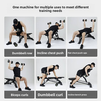 Banc multifonctionnel pour la maison, équipement de fitness, chaise polyvalente pour les sit-ups et la planche d'exercices