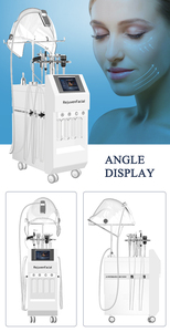 Machine professionnelle 10 en 1 à jet d'oxygène pour le blanchiment et le raffermissement de la peau, dédiée aux salons de beauté, machine de resurfaçage cutané à eau légère - Product Image 6