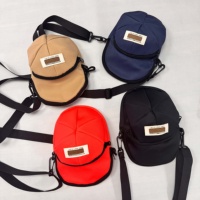 Sac bandoulière mini en toile unisexe, pochette polyvalente pour téléphone, sac de poitrine de voyage