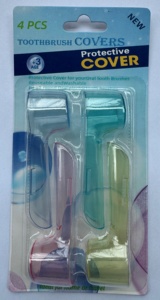 Cubiertas para Cabezales de <span class=keywords><strong>Cepillo</strong></span> de Dientes Eléctrico, Paquete de 4 Unidades, Coloridas, Portátiles, para Viajes, Compatibles con <span class=keywords><strong>Oral</strong></span> <span class=keywords><strong>B</strong></span>, Venta al Por Mayor - Product Image 6