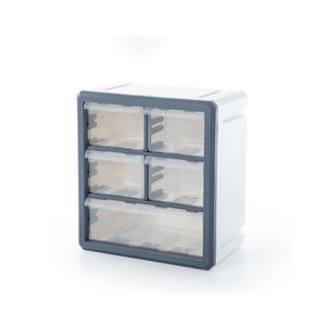 Plastique 7 Tiroirs <span class=keywords><strong>Cube</strong></span> Boîte De Rangement Diviseur Compartiment Armoire Organisateur pour Vis - Product Image 3
