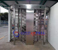 Acero inoxidable puerta industrial bidireccional seguridad automática paso torniquete proveedor control de acceso con RFID