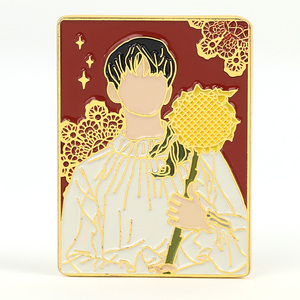 Vograce Produttore Personalizzato Kpop 3D Duro Distintivo In Metallo Patas Dello Smalto Pin - Product Image 2