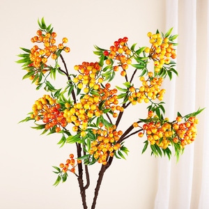 Simulated Holly Berries <b>Large</b> Branches 30cm-100cm Plastic Foam Chinese New Year Decorations Home <b>Ornament</b> - Product Image 4