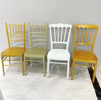 Chaise Chiavari Empilable en Résine à Vendre Chaude pour Hôtels Mariages Banquets Restaurants Bars Événements Extérieurs Location