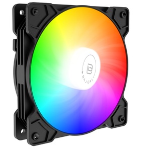 Ventilador de <span class=keywords><strong>PC</strong></span> personalizado de 120mm al por mayor, ventilador fijo, luz LED colorida, caja de ordenador, ventilador de 12cm - Product Image 3