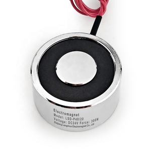 Elektromagneet LSD-P40/20 Fabriek Mini <span class=keywords><strong>24vdc</strong></span> Met Elektrische Magneet Voeding Kleine Ronde Zuignap - Product Image 3