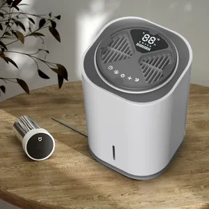 Umidificador Humidistat para ambientes internos 4L sem névoa, novidade portátil para escritório doméstico