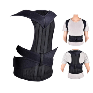 Bande de soutien dorsale réglable en polyester <span class=keywords><strong>pour</strong></span> <span class=keywords><strong>le</strong></span> soulagement et la protection de la douleur au bureau - Product Image 2