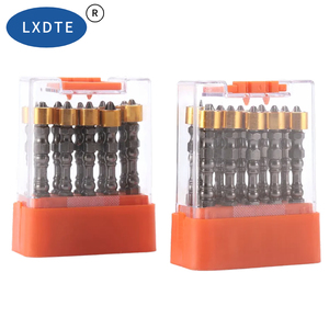 Jeu de 10 embouts de tournevis LXD 65 mm PH2 à double tête, manche en acier industriel, bobine magnétique puissante, haute dureté, OEM - Product Image 1