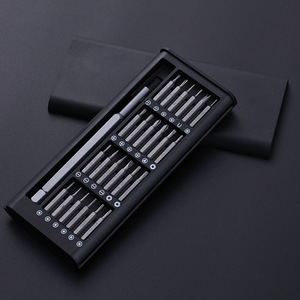 Juego de herramientas de destornilladores de precisión de grado industrial 24 en 1 para reparación de computadoras de teléfonos móviles Phillips y destornilladores de cabeza plana - Product Image 1