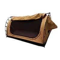 Tente de camping en toile imperméable à l'eau, dôme pour 1 à 2 personnes, tente portative
