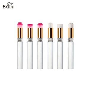 Lash Shampoo Brush clear Transparent Crystal Acrylic Handle Soft <strong>Rhinestone</strong> Diamond Nose Blackhead <strong>Eyelash</strong> Cleaning Brush - Product Image 4