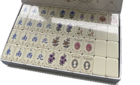 Nouvelle collection de luxe Eloise 2026 : Jeu de Mahjong américain portable en trois couches, tuiles Mahjong Tortoise Mah Mood, idéal pour un cadeau