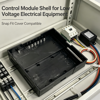 Boîtier de protection en plastique ABS isolé pour module d'acquisition de données IoT et accessoire de transmission de signal