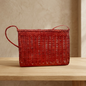 Sac fourre-tout en cuir tressé à la main Liset, sac à main naturel tissé pour femme, idéal pour les voyages, la plage ou comme cadeau - Product Image 2