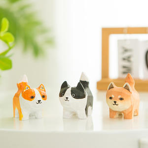 Giocattoli per Bambini a Forma di Cucciolo, Cartone Animato Fatto a Mano, Carini e alla Moda, Statuette Ornamentali Trendy - Product Image 1