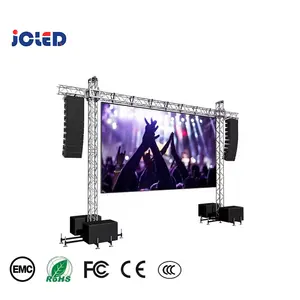 Pantalla Led de alquiler para exteriores de fácil instalación Pantalla Led comercial P2.6 P2.9 P3.91 P4.81 Pantalla Led de alquiler de fondo de escenario