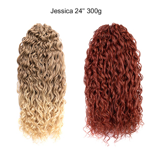 Offre Spéciale Ombre vague d'eau faux springy afro nouvelle machine clip loc bijoux printemps vente en gros freretess crochet cubain twist cheveux - Product Image 4