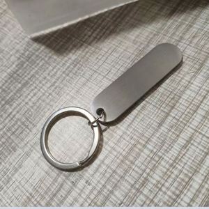Wholesale <b>Blanks</b> Keychain Personalize Custom Logo DIY Charms Metal Gold <b>Blank</b> Key <b>Ring</b> Silver Travel <b>Blank</b> Metal Tags Key Chain - Product Image 4