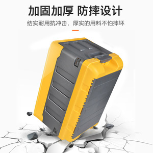 Organizador de maletero de coche de 40L 70L de plástico con asa, caja de almacenamiento para la organización del interior del coche - Product Image 3