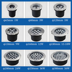 Đèn <span class=keywords><strong>LED</strong></span> ngoài trời bằng thép không gỉ IP65 1-36W, đèn âm đất sân vườn, đèn gắn sàn, DC24V, bảo hành 2 năm cho khu vườn - Product Image 6