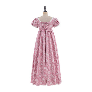 Costume de cosplay <span class=keywords><strong>Bridgerton</strong></span>, robe de bal vintage à taille haute, style régence, robe de thé victorienne pour femmes - Product Image 5