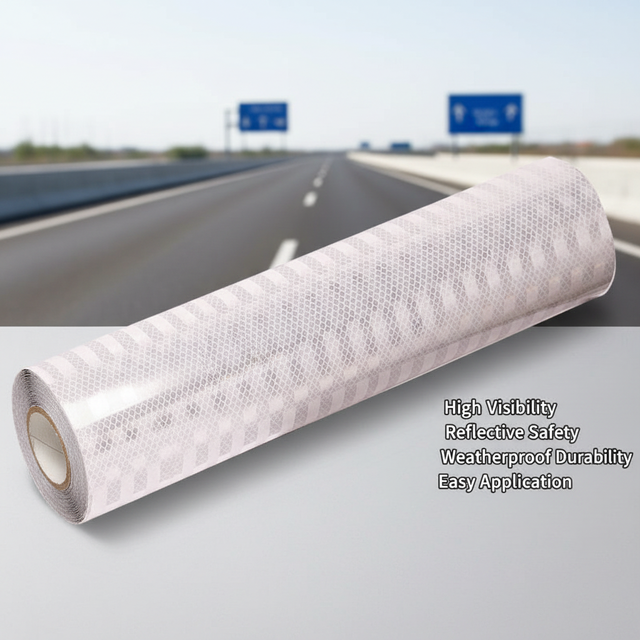 Diamond Grade Prismatic Reflective Sheeting PMMA Vinyl Film for Traffic Signs
