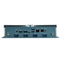 Ordinateur industriel embarqué Inter Smart N95 N97 N100 2026 SPC198 sans ventilateur 4K 60Hz HDMI DP double écran Type-C entrée large plage de tension