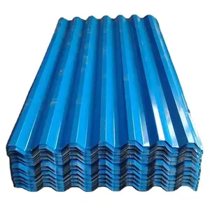 Tôle de toiture en zinc aluminisé recommandée tôle ondulée en aluminium à haute résistance fabriquée en Chine