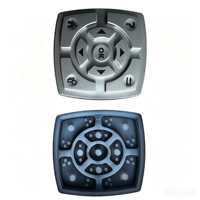 Clavier en caoutchouc silicone conducteur électronique durable personnalisé en usine, logo personnalisé, protection IP65, durée de vie de 1 million de cycles