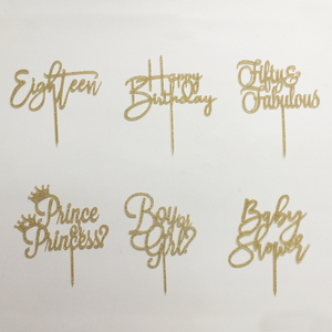Nuovissimo Design 2026: Topper per Torte in Carta Ecologica, Personalizzabili con Nome, per Feste di Baby Shower - Product Image 5