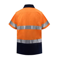 Chemise de travail de sécurité réfléchissante haute visibilité vêtements de travail uniformes de génie industriel en milieu de travail