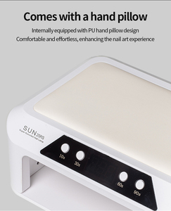 236W nguồn ánh sáng kép UV dẫn đèn móng tay với màu đỏ/Màu xanh chuyển đổi ánh sáng và cơ sở có thể tháo rời chế độ không đau làm trắng chế độ - Product Image 6